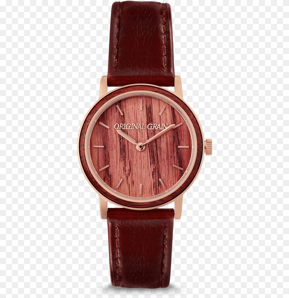 Vino Rosegold Oak Womens Avalon 34mm Original Grain Women39s Watches, Arm, Body Part, Person, Wristwatch Png