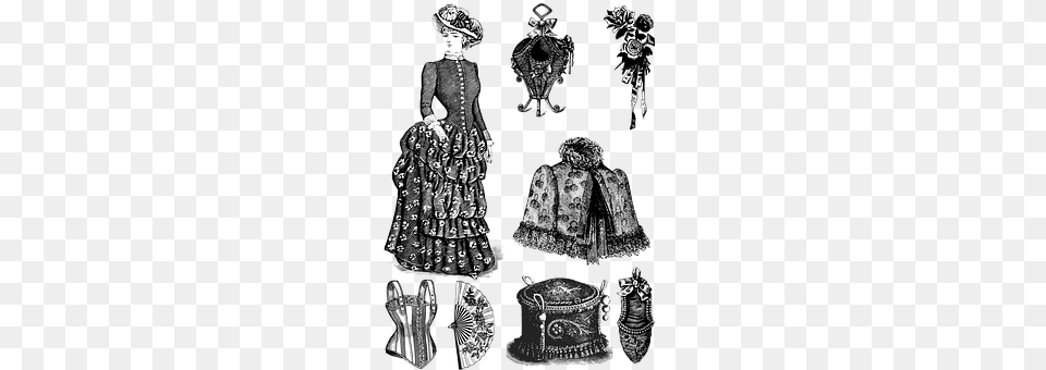 Vintage Clothing, Hat, Adult, Wedding Png Image