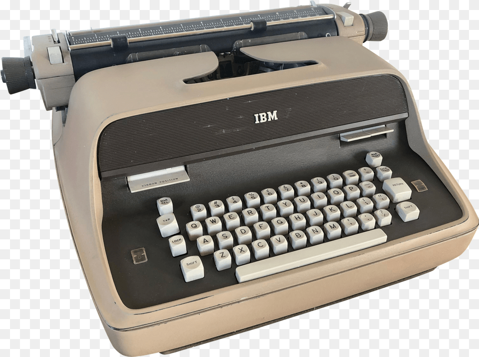 Vintage 1960s Ibm Model C Electric Typewriter Machine Free Png