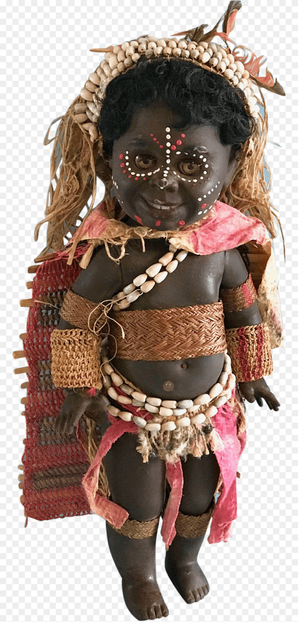 Vintage 1970u0027s 13u0027 Black Metti Doll Papua New Guinea Black Papua New Guinea Dolls, Child, Female, Girl, Person Free Transparent Png