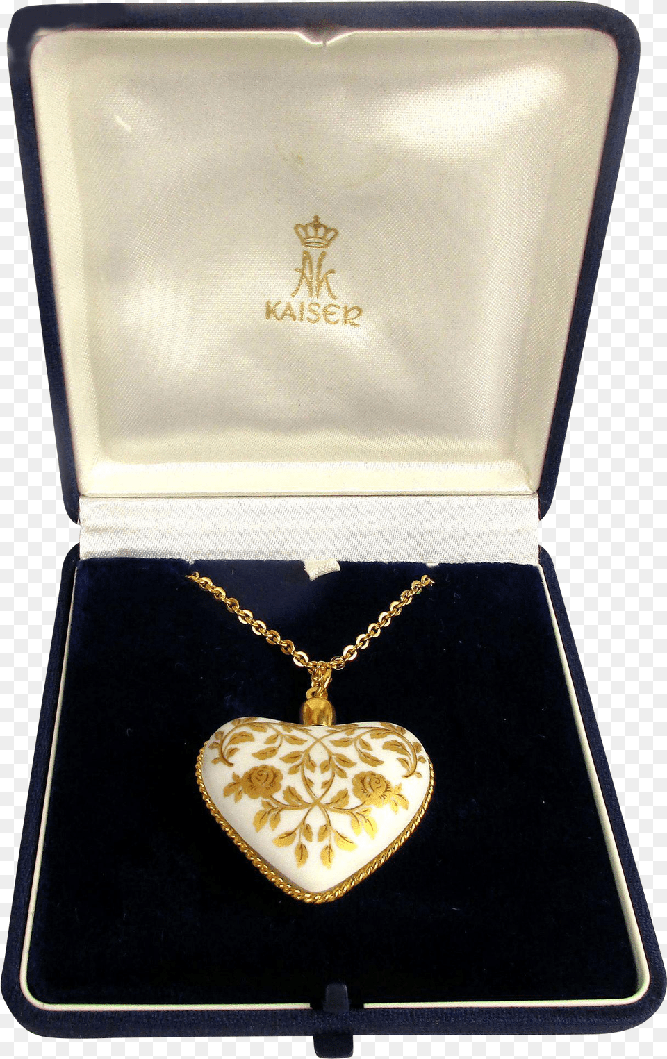 Vintage 1979 Kaiser Porcelain Heart Mother S Day Locket, Accessories, Pendant, Jewelry Free Transparent Png