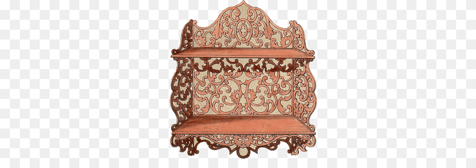 Vintage Furniture, Crib, Infant Bed, Stand Png Image