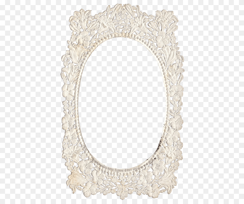 Vintage Accessories For The Pics Ramki Retro, Lace, Oval Free Png
