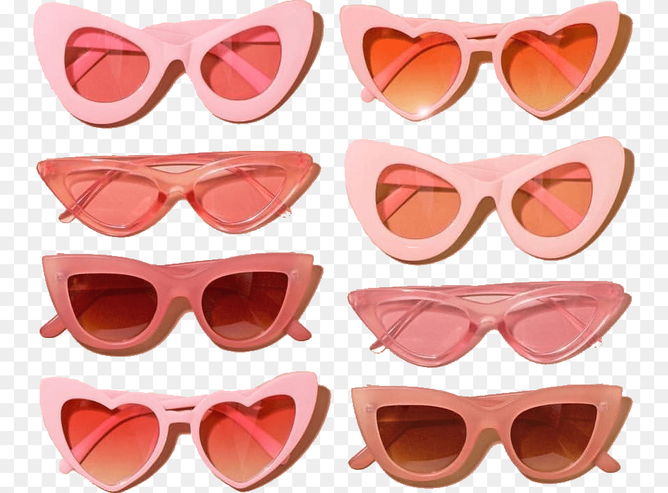 Vintage Aesthetic Stickers, Accessories, Glasses, Sunglasses Png Image
