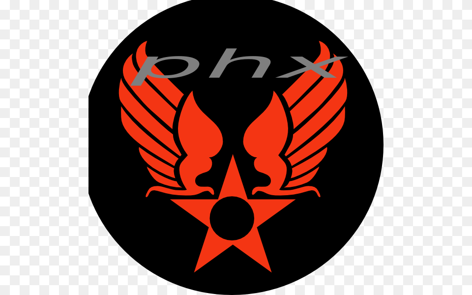 Vintage Air Force Symbol, Emblem, Logo, Dynamite, Weapon Free Transparent Png