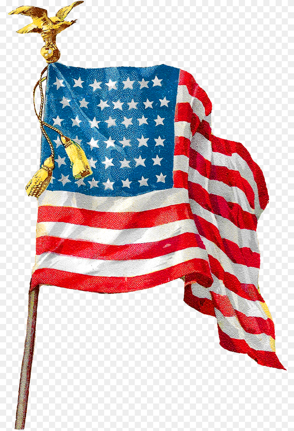 Vintage American Flag Flag Of The United States, American Flag Png Image