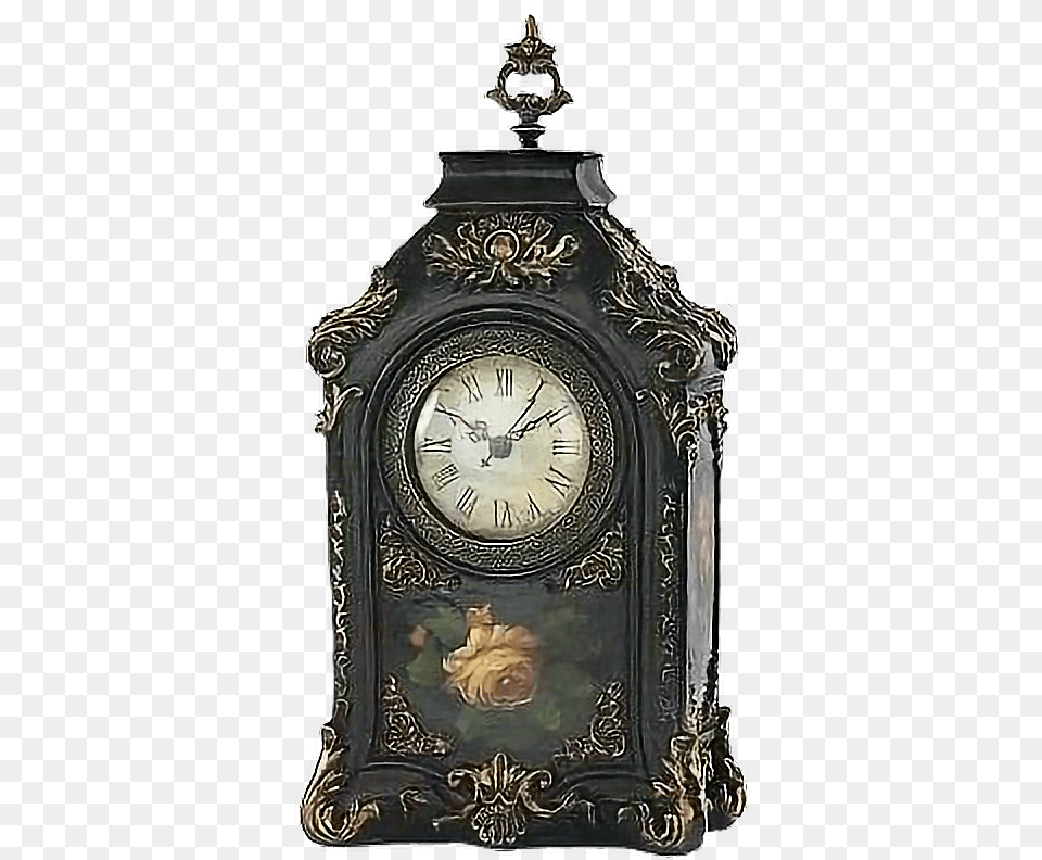 Vintage Antique Clock Furniture Decor Aesthetic Clock, Analog Clock, Baby, Person, Adult Free Transparent Png