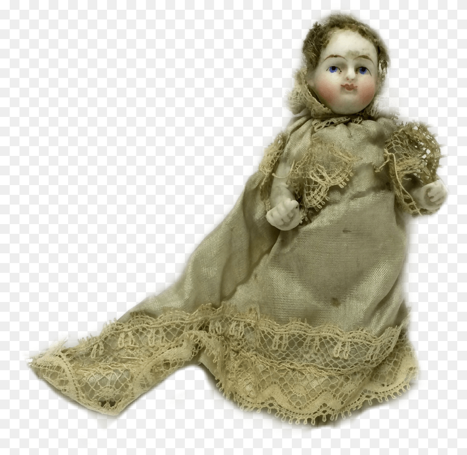 Vintage Antique Doll Babydoll Dolly Bisque Porcelaindoll Barbie, Baby, Person, Face, Head Png