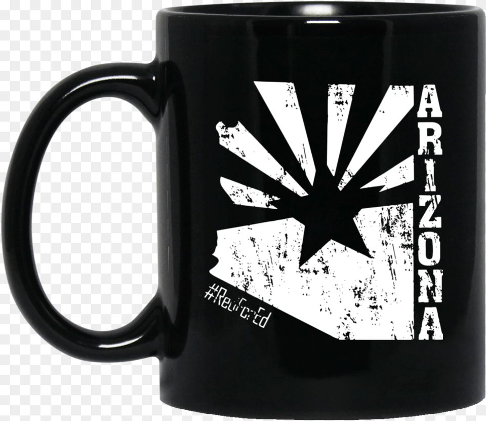 Vintage Arizona Flag Red For Ed Bm11oz 11 Oz, Cup, Beverage, Coffee, Coffee Cup Png Image