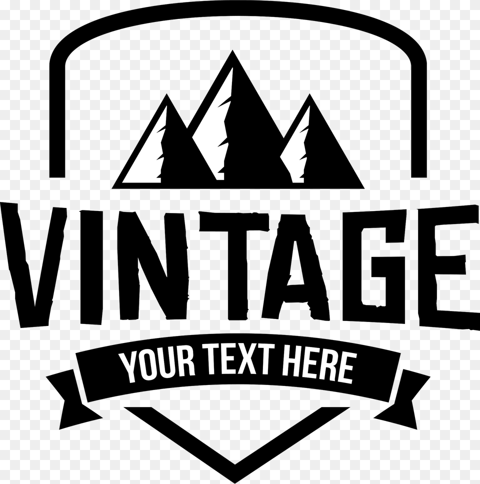 Vintage Badge Clipart, Logo, Weapon Free Png Download