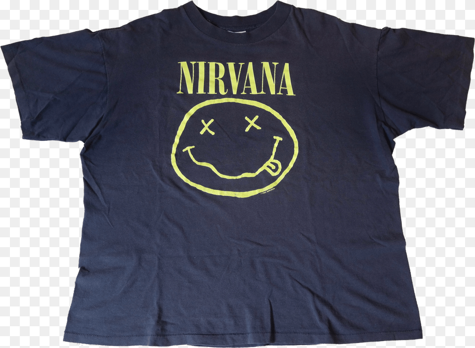 Vintage Band Shirts Nirvana, Clothing, Shirt, T-shirt Free Transparent Png