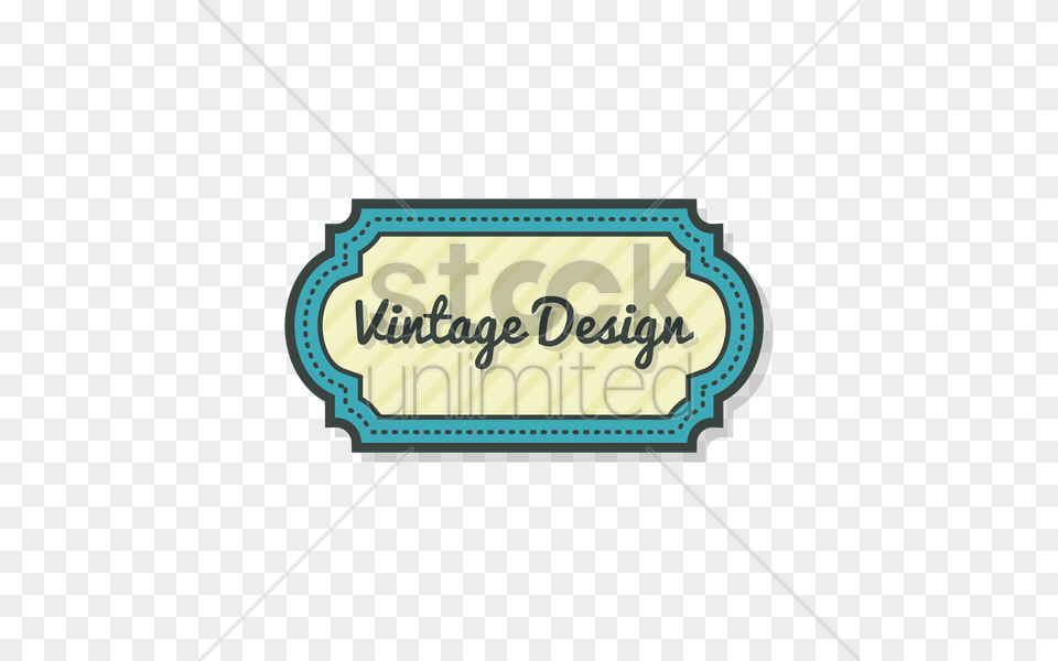 Vintage Banner Vector Image, Paper, Text, Sticker Free Transparent Png