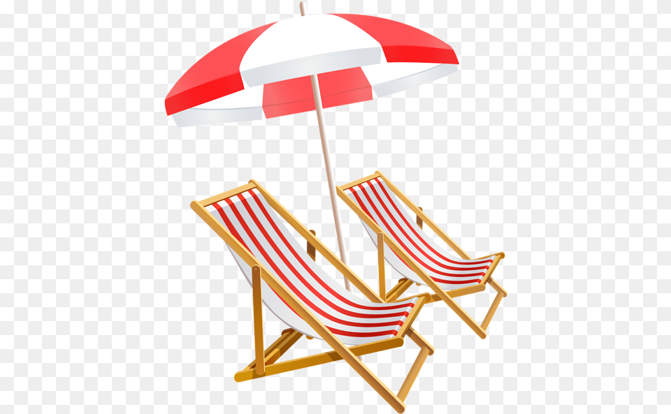 Vintage Beach Beach Umbrella And Chair, Canopy, Architecture, Patio, Housing Free Png