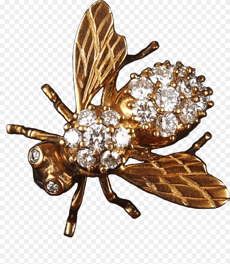 Vintage Bee Bee Pin Transparent, Accessories, Brooch, Jewelry Free Png