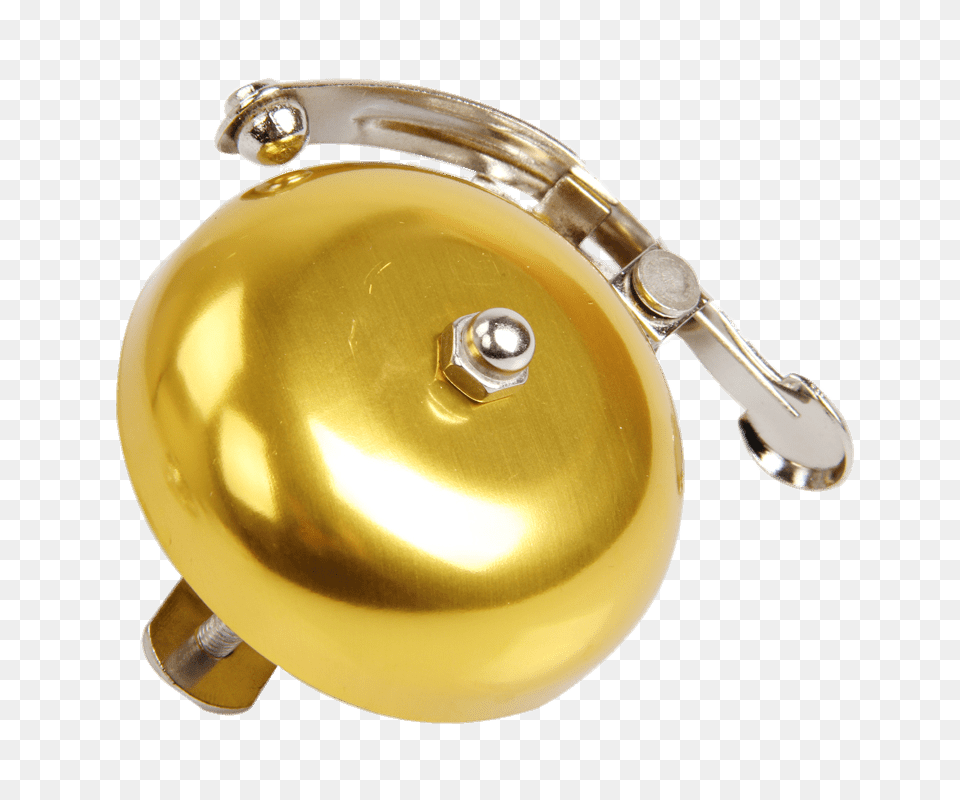 Vintage Bicycle Bell, Bronze, Accessories, Jewelry, Locket Png Image