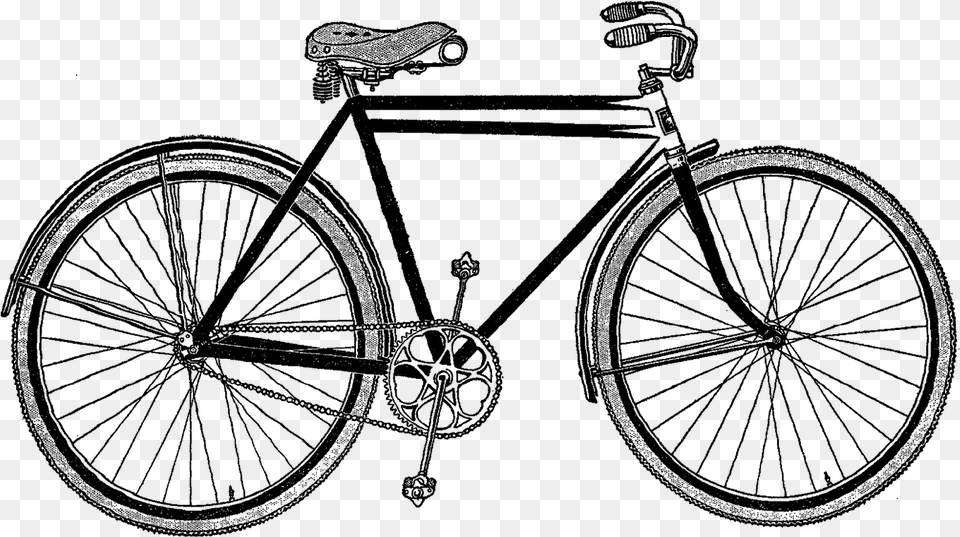 Vintage Bike, Machine, Spoke, Transportation, Vehicle Free Transparent Png