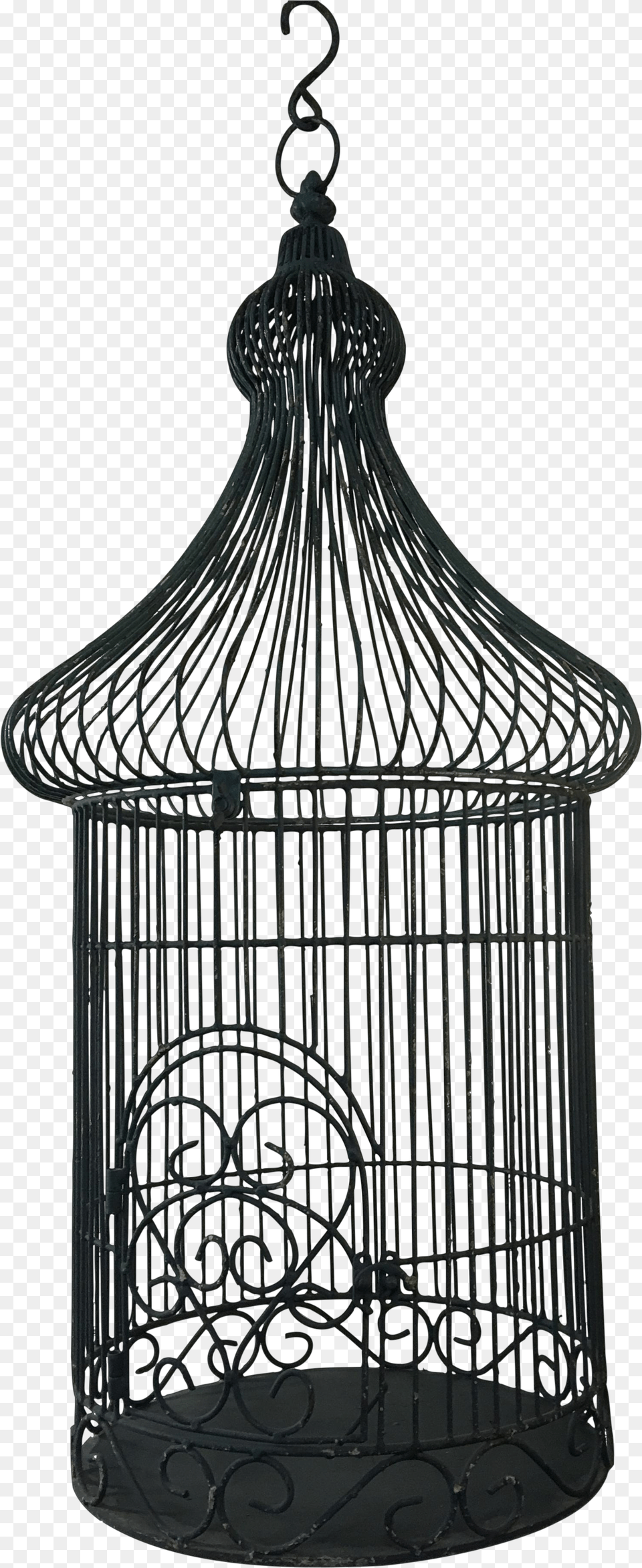 Vintage Bird Cage Planter Chairish Images Cage, Chandelier, Lamp Free Png
