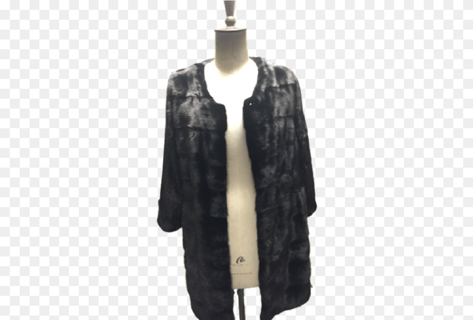 Vintage Black Mink Coat Scarf, Clothing, Fur, Adult, Male Free Png
