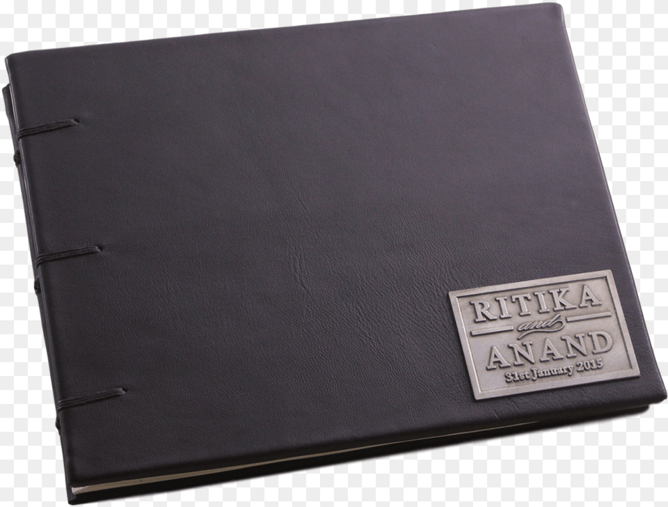 Vintage Black Wedding Guest Book Leather, Diary, File Binder, File Folder, Box Free Transparent Png