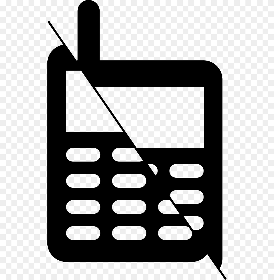 Vintage Broken Telephone Icon, Electronics, Mobile Phone, Phone, Texting Free Png