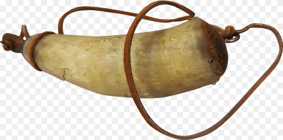 Vintage Bull Horn Powder Horn Powder Horn, Brass Section, Musical Instrument Free Png