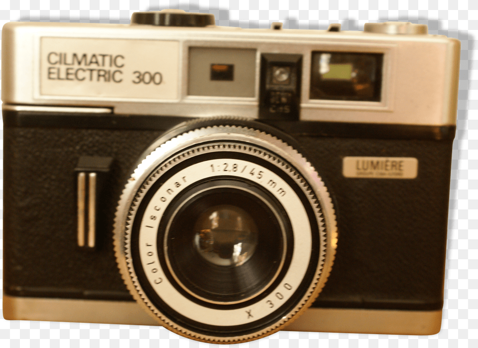 Vintage Camera Light Cilmatic Electric 300 With Leather Film Camera, Digital Camera, Electronics Free Png Download