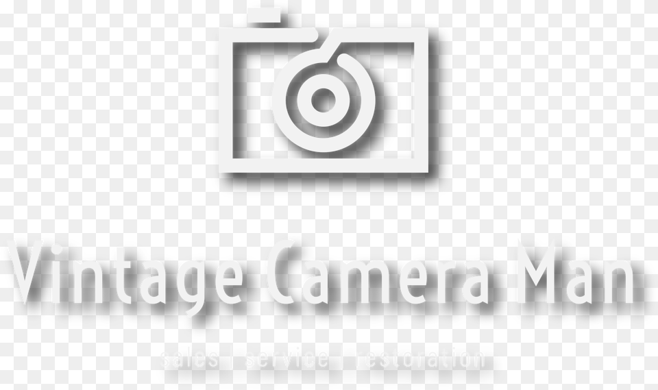 Vintage Camera Man Circle, Text Png