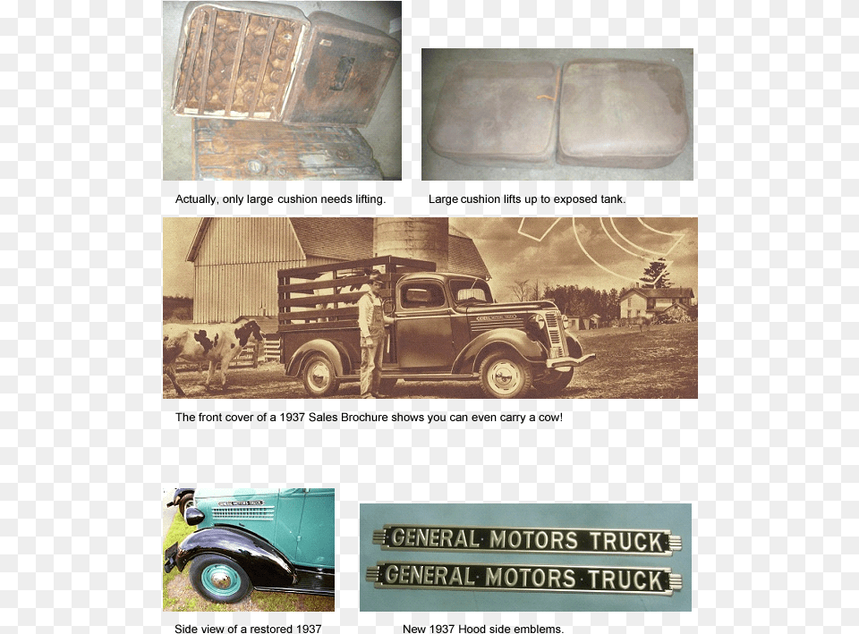 Vintage Car, Vehicle, Person, Transportation, Truck Png