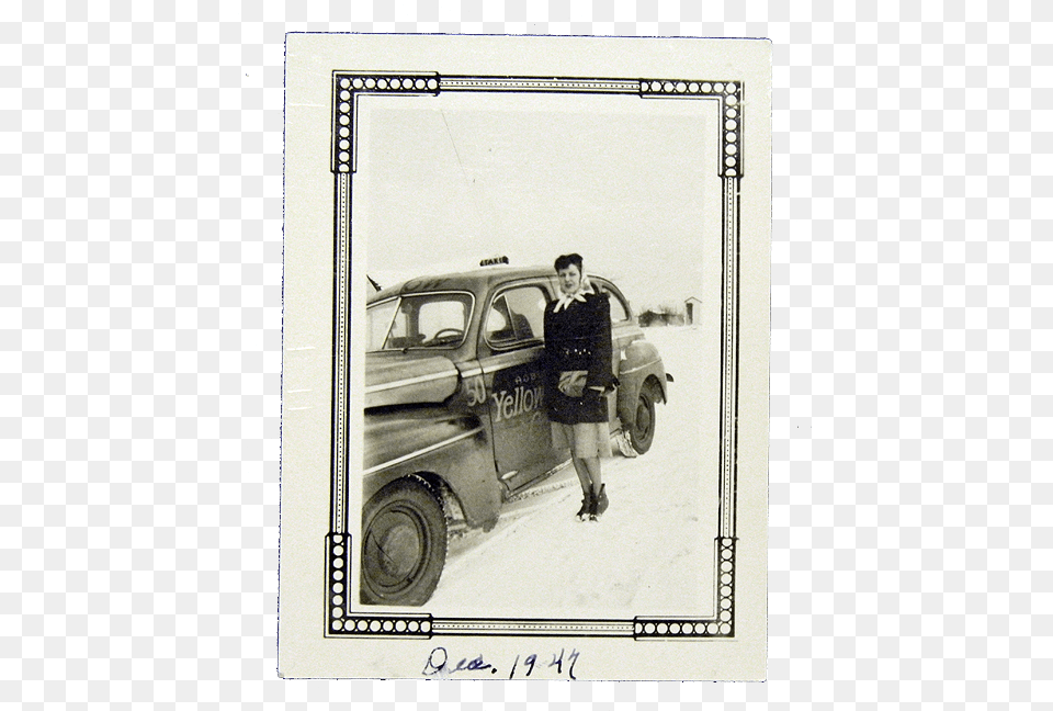 Vintage Car, Person, Vehicle, Transportation, Advertisement Free Transparent Png