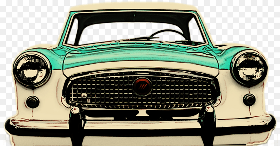 Vintage Car Back Image With No Classic Car Back, Coupe, Sports Car, Transportation, Vehicle Free Transparent Png