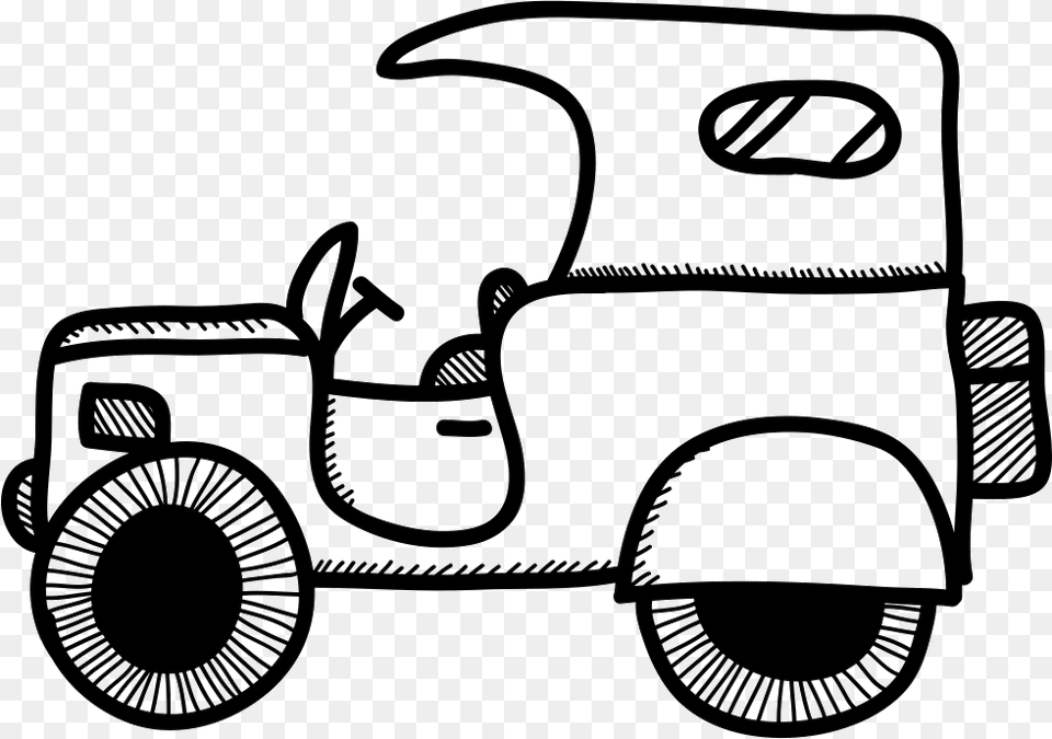 Vintage Car Model, Device, Tool, Plant, Lawn Mower Png Image