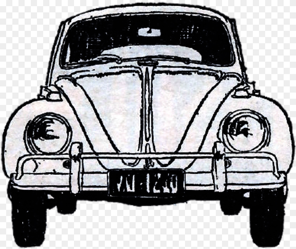 Vintage Car Watercolor Beetle Bug Vintage Cars Beetle Volkswagen Watercolor, Transportation, Vehicle, Antique Car Free Png