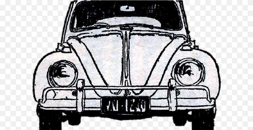 Vintage Car Watercolor Image On Pixabay Volkswagen Beetle, License Plate, Transportation, Vehicle Free Png Download