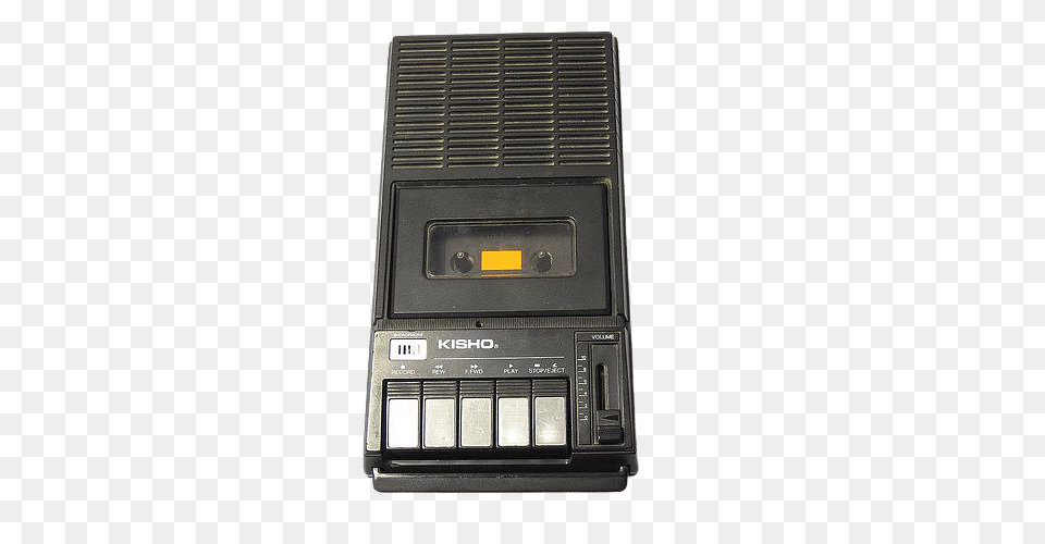 Vintage Cassette Player, Cassette Player, Electronics, Tape Player Free Png Download