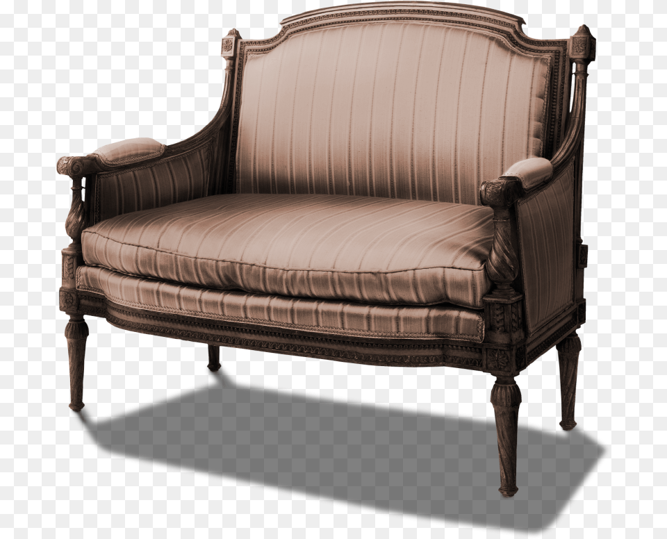 Vintage Chair Clip Art, Couch, Furniture, Armchair Free Png Download