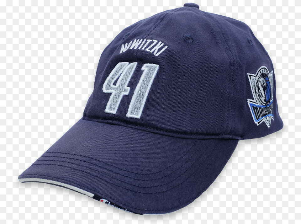 Vintage Champion Dirk Nowitzki Fitted Cap For Baseball, Baseball Cap, Clothing, Hat Png