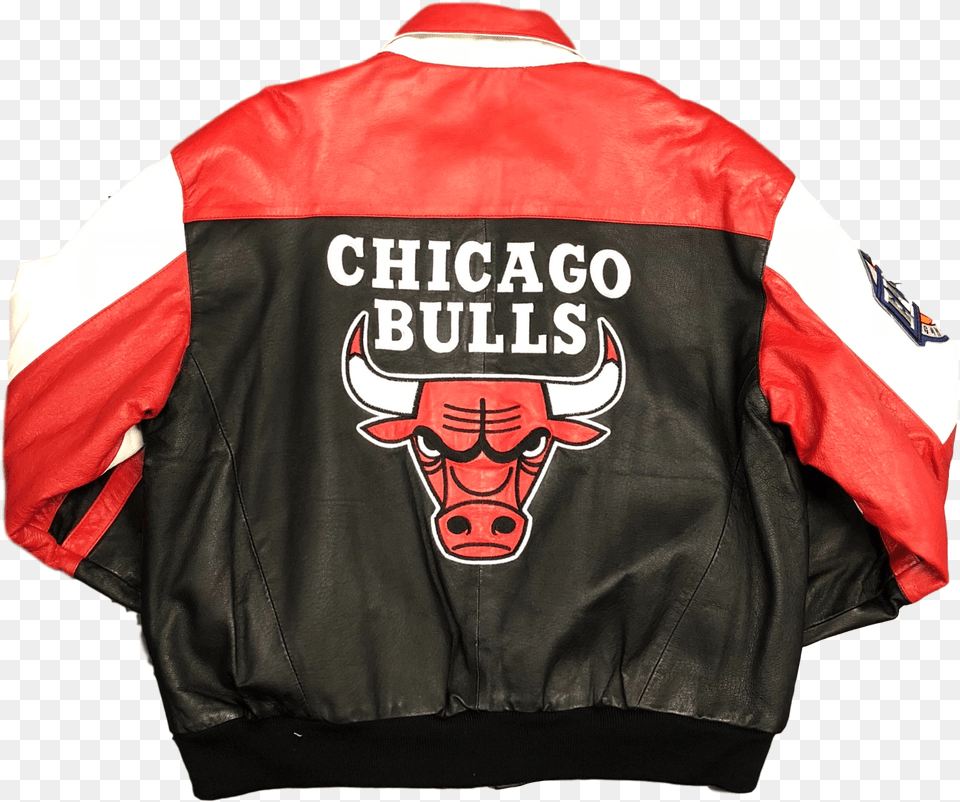 Vintage Chicago Bulls Leather Jacket Derrick Rose Bulls Hoodie, Clothing, Coat, Shirt Free Png