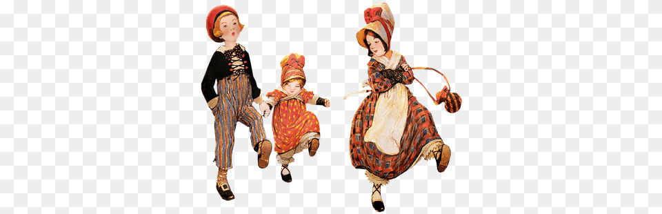 Vintage Children U0026 Illustrations Pixabay Traditional, Hat, Clothing, Adult, Person Png Image