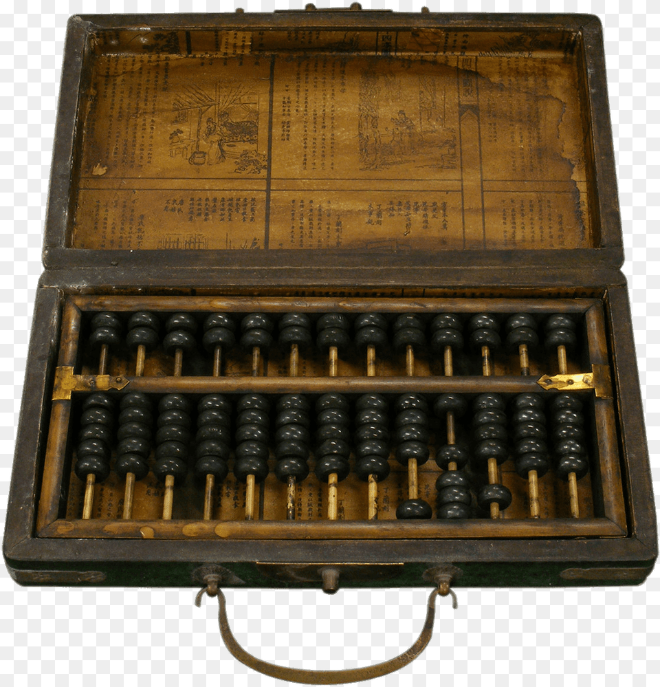 Vintage Chinese Abacus In Box Imagenes Del Abaco Antiguo, Cabinet, Furniture Free Png