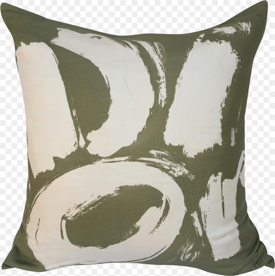 Vintage Christian Dior Paris Logo Scarf Pillow Decorative, Cushion, Home Decor, Animal, Bird Png