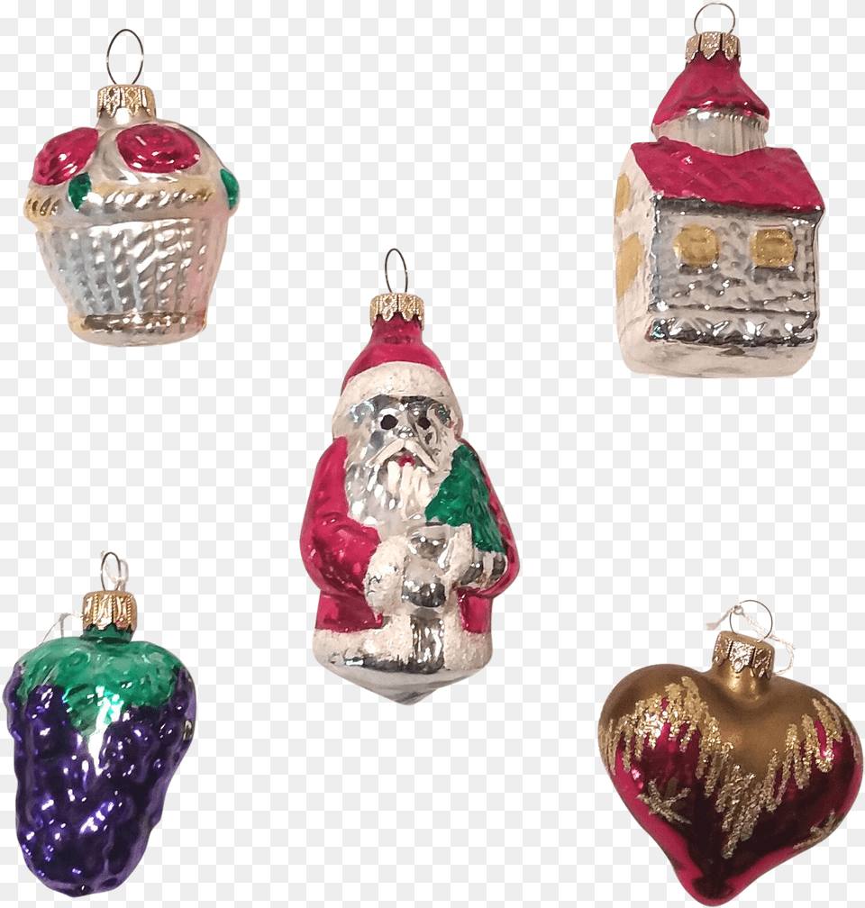 Vintage Christmas Ornaments Christmas Ornament, Accessories, Jewelry, Gemstone, Bride Free Png Download