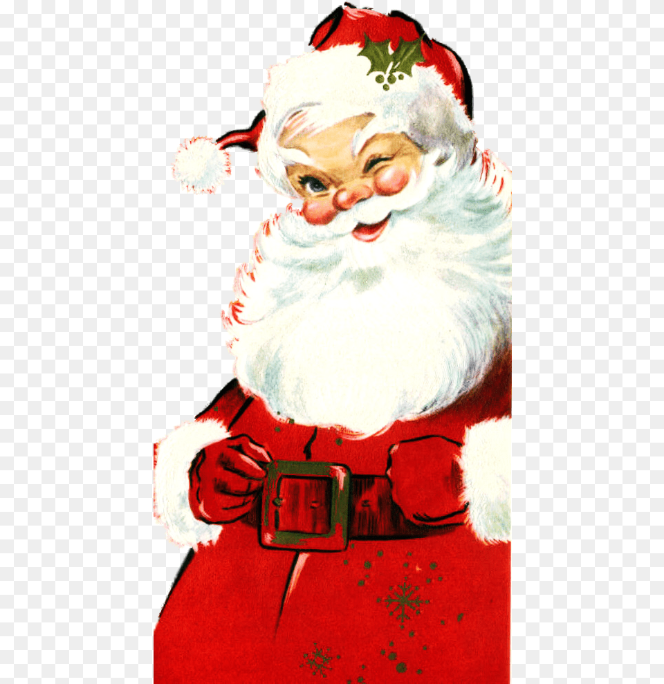 Vintage Christmas Santa, Baby, Person, Accessories, Face Png