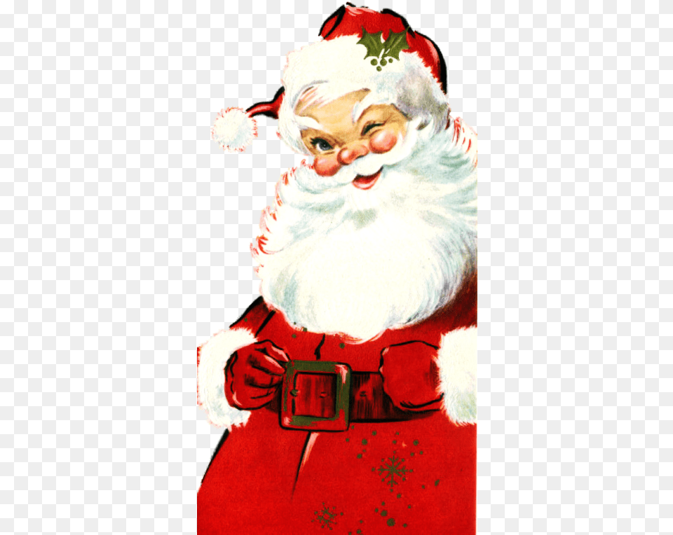 Vintage Christmas Santa, Baby, Person, Accessories, Elf Png Image