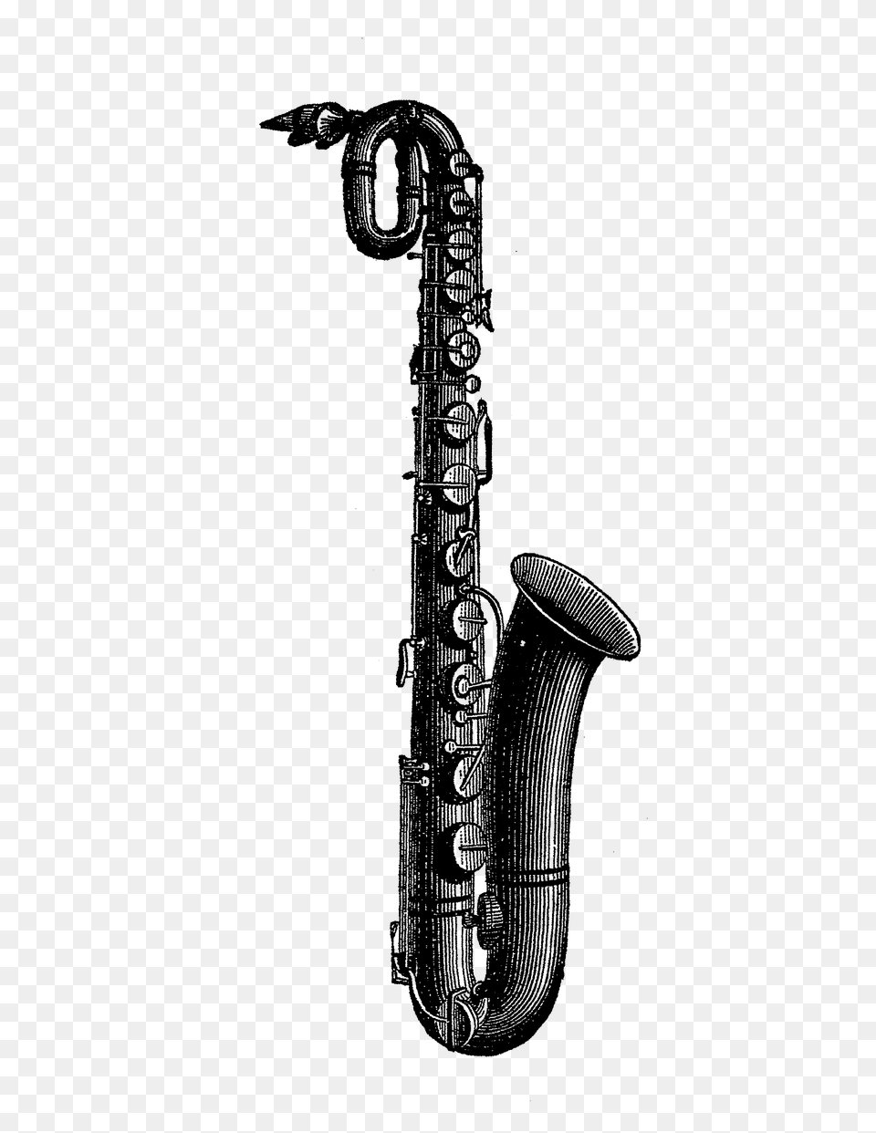 Vintage Clip Art Unlimited, Musical Instrument, Saxophone Png Image