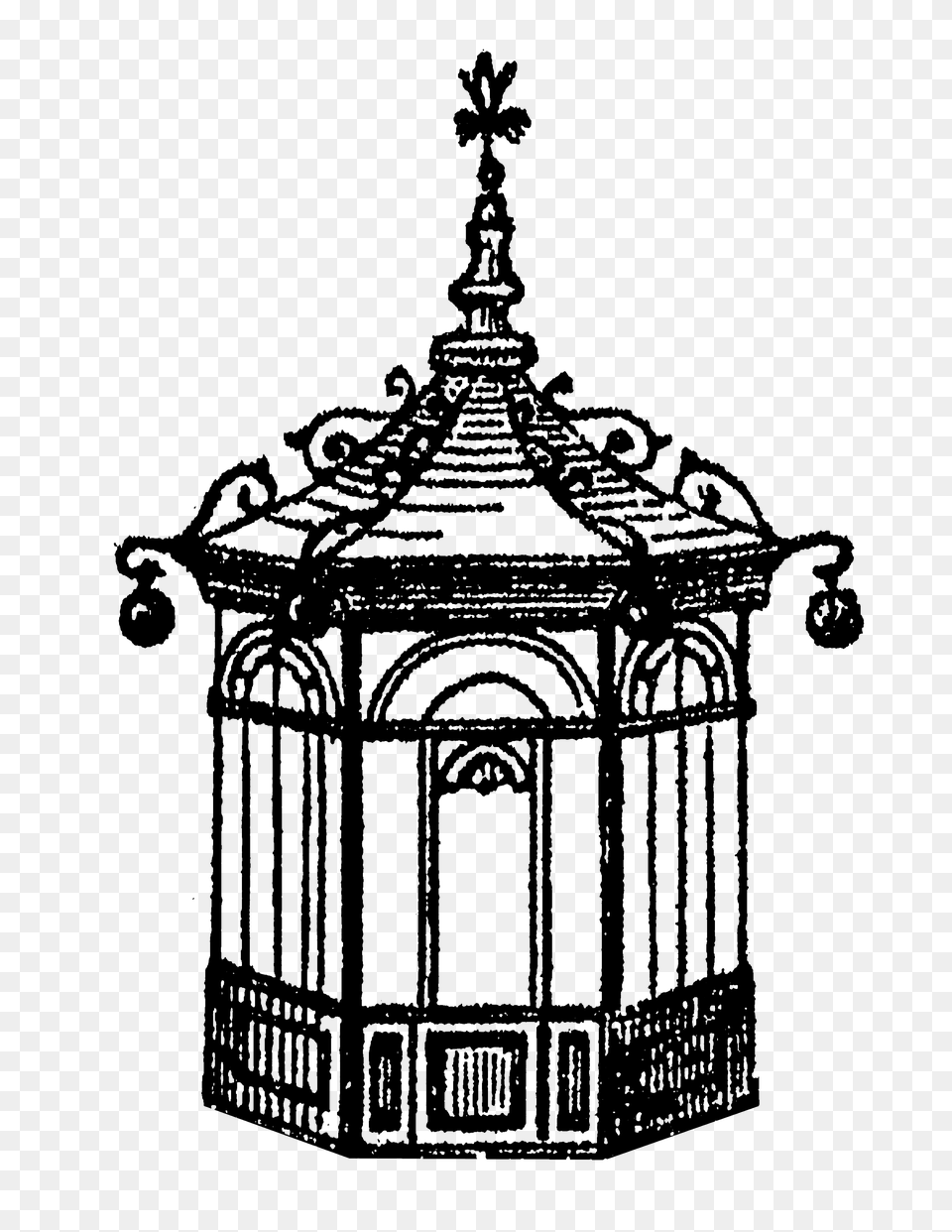 Vintage Clip Art Unlimited, Outdoors, Architecture, Gazebo Free Transparent Png