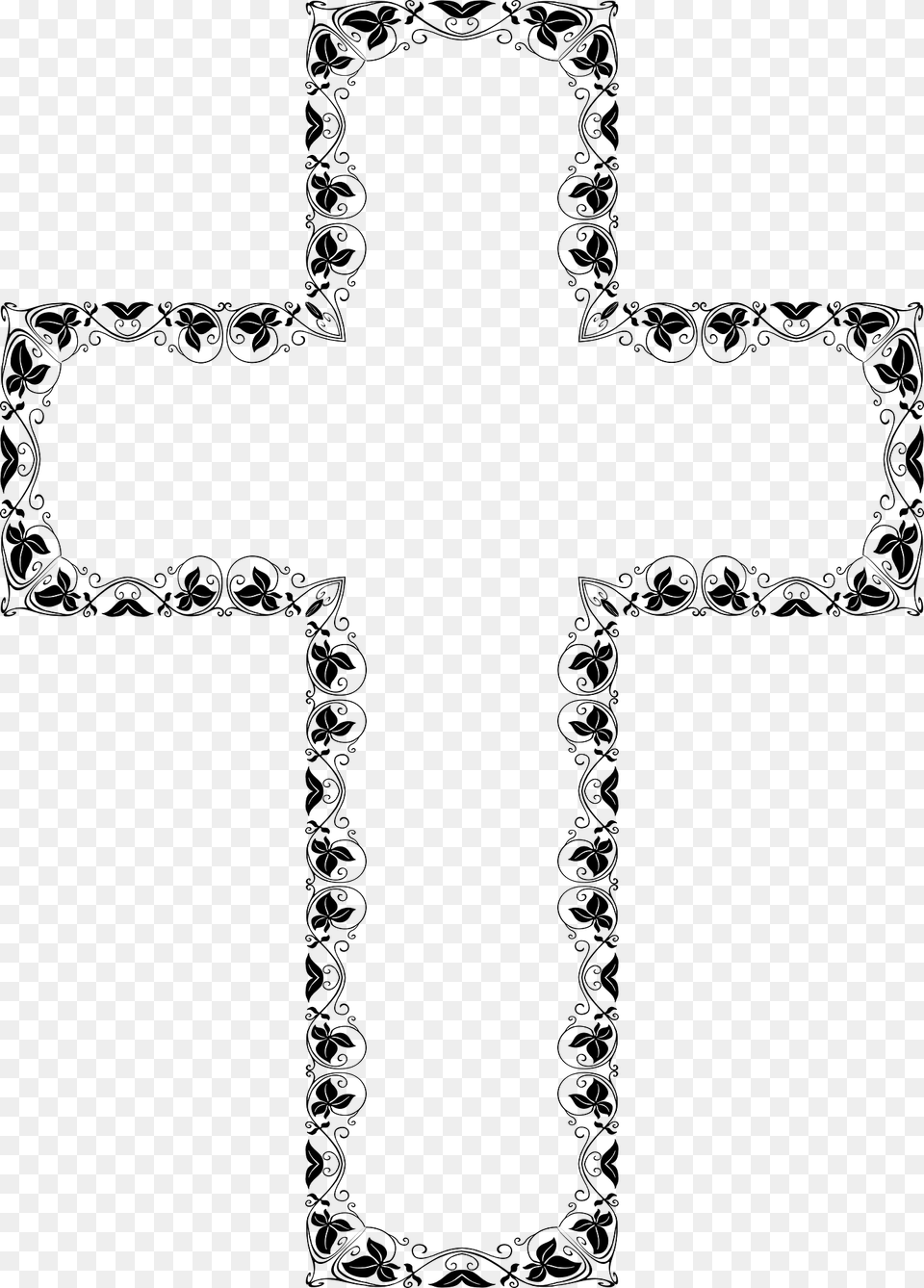 Vintage Clipart, Cross, Symbol Png