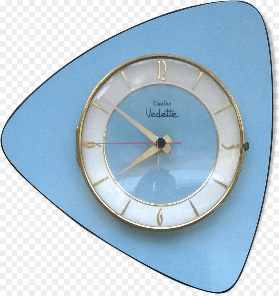 Vintage Clock Vedette Electro Wall Clock, Analog Clock, Wristwatch Png Image