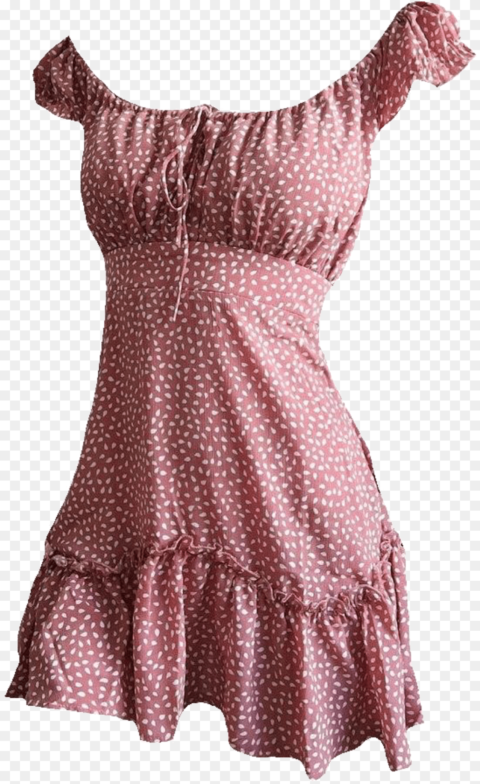 Vintage Clothes Dress Red Aesthetic Pink French Red Dress Aesthetic Vintage, Blouse, Clothing, Pattern, Child Free Transparent Png