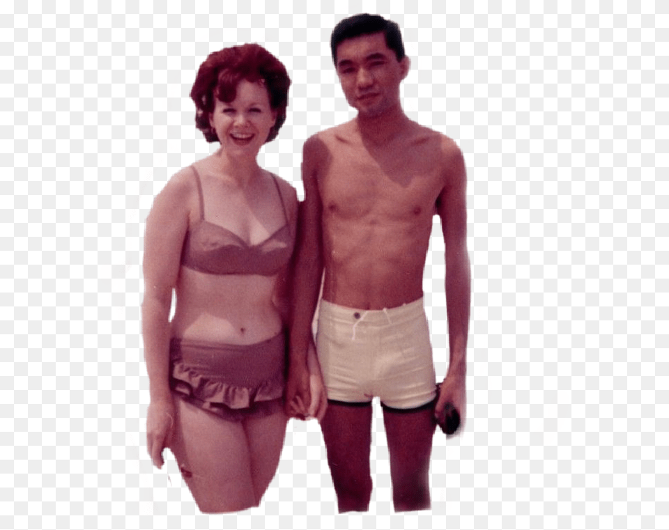Vintage Couple Husband Wife Lovers Boyfriend Vintage Wife, Adult, Underwear, Shorts, Person Free Png