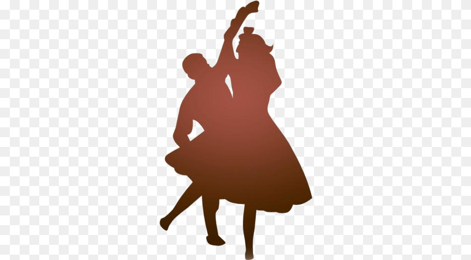 Vintage Couple Transparent, Silhouette, Dancing, Leisure Activities, Person Free Png